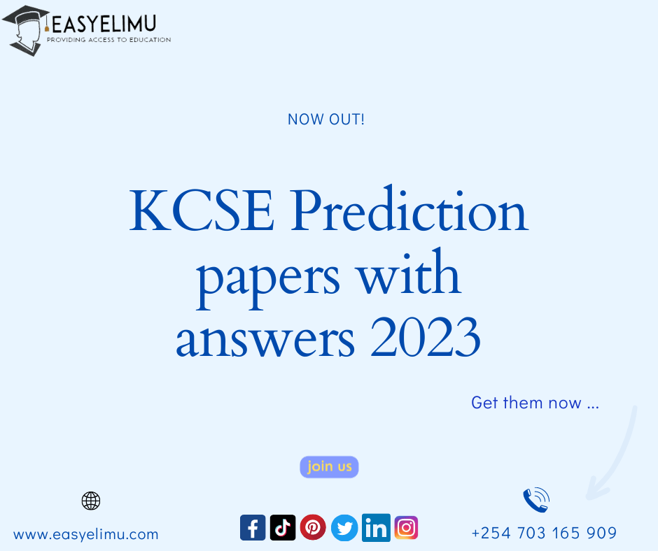 2023 KCSE prediction papers 1