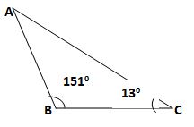 Finding length of triangle ABC