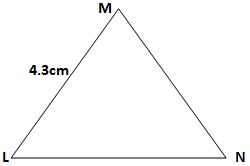 Triangle LMN calculations