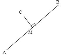 figure showing segment of a circle