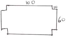 rectangular sheet of metal