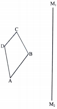 Quadrilateral with mirror line