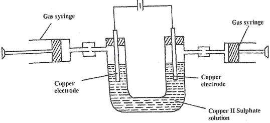 electrolysis of Aqueous copper sulphate