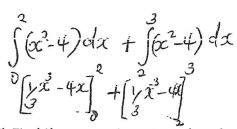 calculating area of shaded region