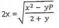 making x the subjects formula