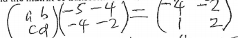 matrices q 20c