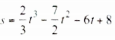 displacement of a moving particle