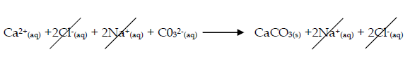 calcium chloride spectator ions1