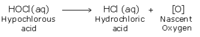 bleaching reaction 2