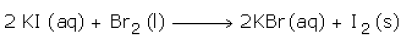 displacement reaction 3