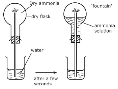 fountain experiment