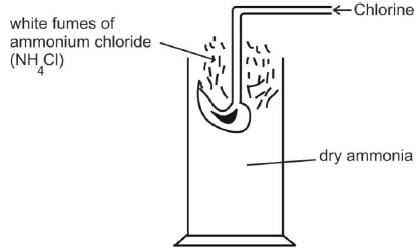 reaction of ammonia SoG9m