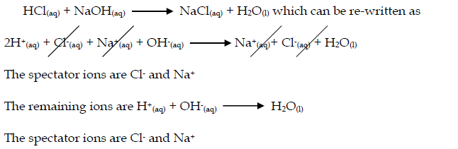 spectator ions 1