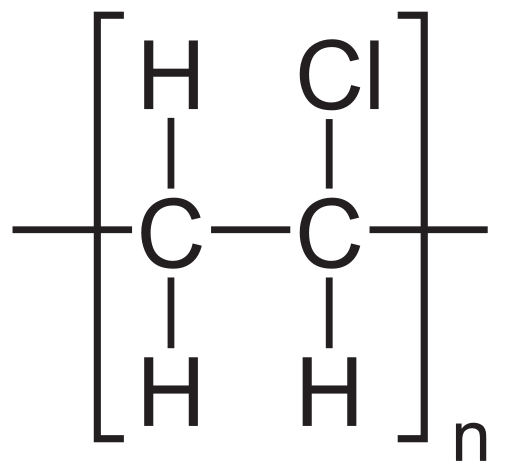 PVC structural formula
