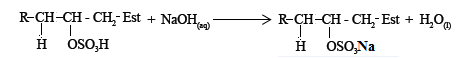 equation of sodium hyrdoxide and alkyl hyrdogen sulphate