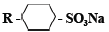 general formula for sodium alkyl benzene sulphonates