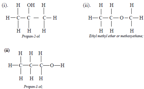 isomers of propanol