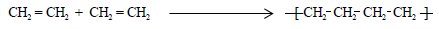 polymerization of ethene