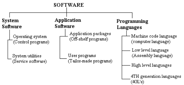 classification of software