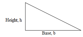 area of triangle