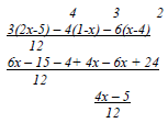 algebraic expressions 18a