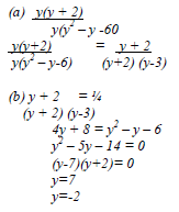 algebraic expressions 9a
