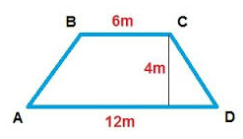 area of a trapezium