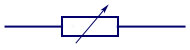 rheostat circuit symbol