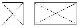 center of gravity of rectangle