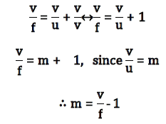 m vs v equation