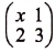 q14 matrix 2 maths p1 kcse2019