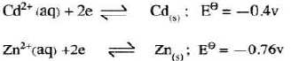 cadmium and zinc electrode potential kcse 2011