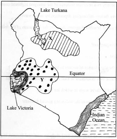 map of kenya kcse 2014