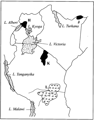 Map of East Africa KCSE 2015