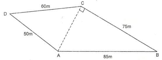 area of a plot kcse 2009