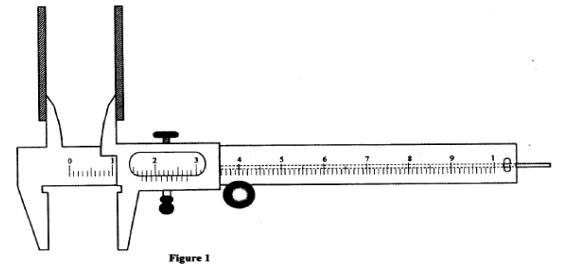 vernier callipers kcse 2010