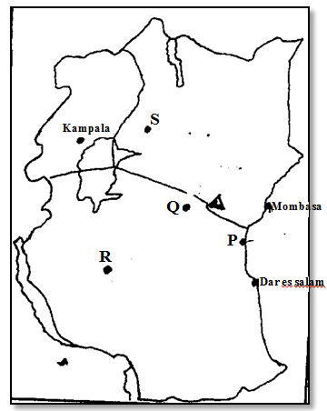 map of east africa