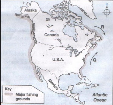 north america map