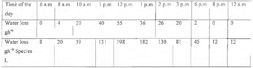 rate of water loss bunyore maranda mocks