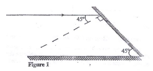 path of rays on mirror kcse 2009