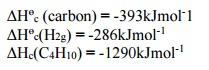 standard enthalpies of formation mokasa 2016