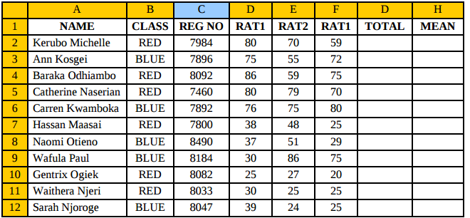 spreadsheet mokasa 2016