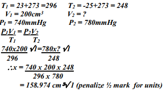 gas laws ans8