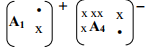 reaction between A1 and A4