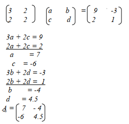 matrices ans4