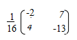 matrices ans 3ii