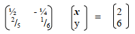 matrices q8