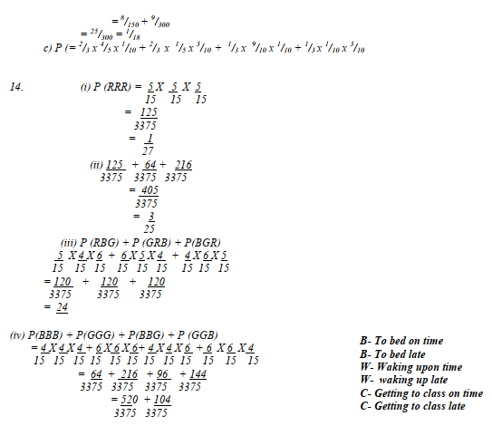 probability ans 12