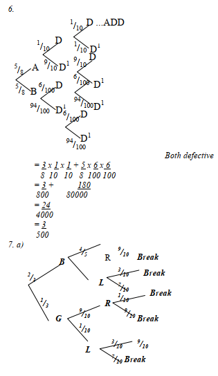 probability ans 5