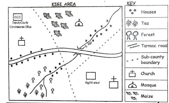 kigi area map